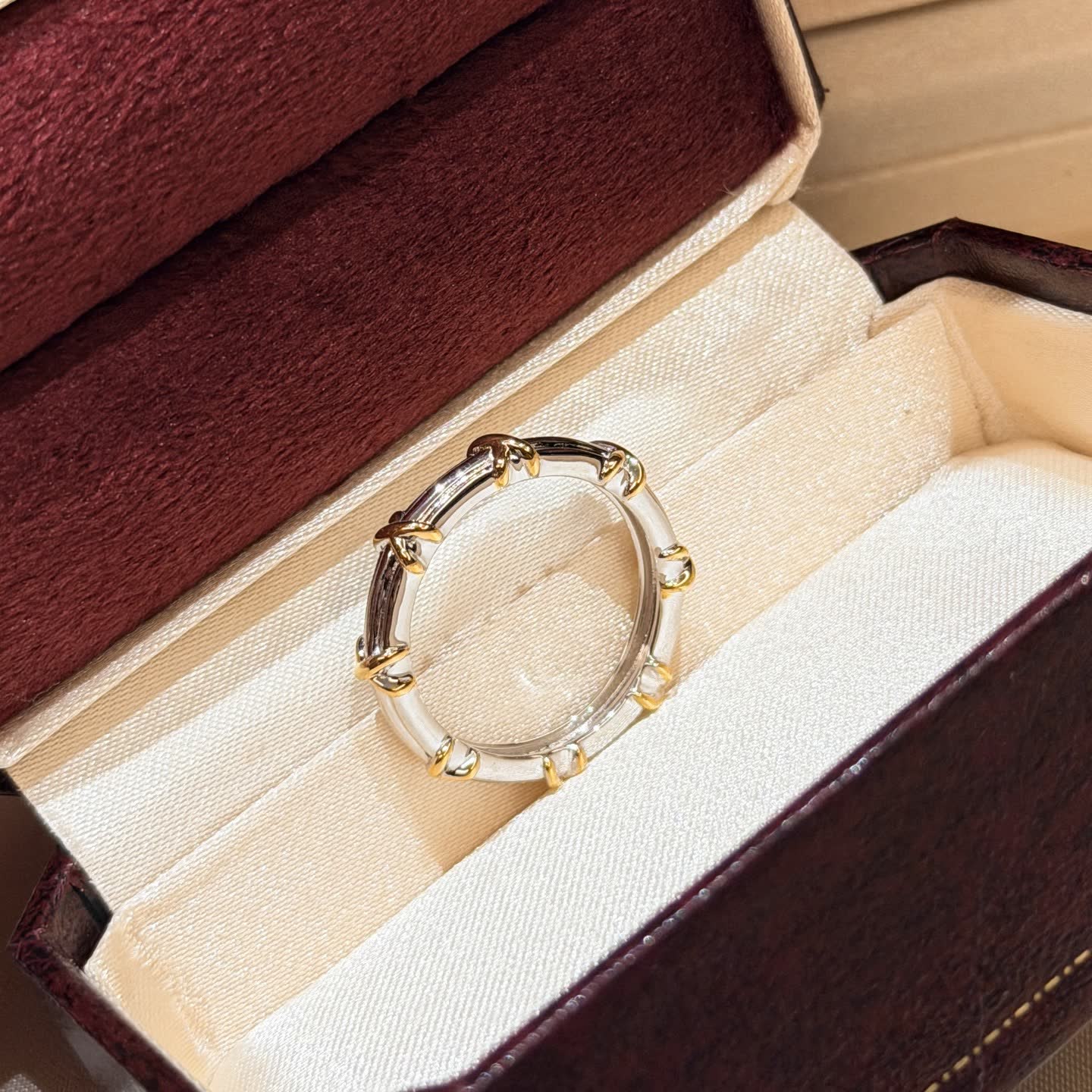 Tiffany & Co. Elsa Peretti® Sterling Silver Bamboo Ring